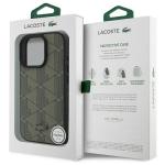 Carcasa Lacoste Blend Monogram cu MagSafe compatibila cu iPhone 16 Pro, Verde 9 - lerato.ro