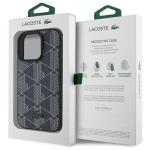 Carcasa Lacoste Blend Monogram cu MagSafe compatibila cu iPhone 16 Pro, Navy Blue 9 - lerato.ro