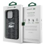 Carcasa Lacoste Monogram Vintage Logo cu MagSafe compatibila cu iPhone 16 Pro, Negru 9 - lerato.ro