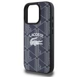 Carcasa Lacoste Monogram Vintage Logo cu MagSafe compatibila cu iPhone 16 Pro, Navy Blue 7 - lerato.ro