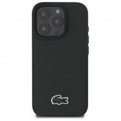 Carcasa Lacoste Iconic Petit Pique compatibila cu iPhone 16 Pro, Verde