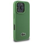 Carcasa Lacoste Iconic Petit Pique cu MagSafe compatibila cu iPhone 16 Pro, Verde 5 - lerato.ro