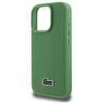 Carcasa Lacoste Iconic Petit Pique cu MagSafe compatibila cu iPhone 16 Pro, Verde 7 - lerato.ro