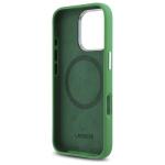 Carcasa Lacoste Silicone Croco Logo cu MagSafe compatibila cu iPhone 16 Pro, Verde 8 - lerato.ro