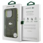 Carcasa Lacoste IML Blend Monogram cu MagSafe compatibila cu iPhone 16 Pro, Khaki 9 - lerato.ro