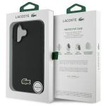 Carcasa Lacoste Iconic Petit Pique cu MagSafe compatibila cu iPhone 16 Plus, Negru 9 - lerato.ro
