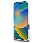 Carcasa Lacoste Silicone Cracked Logo cu MagSafe compatibila cu iPhone 16 Pro, Alb 6 - lerato.ro