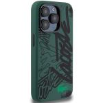 Carcasa Lacoste Silicone Graffiti compatibila cu iPhone 15 Pro Max, Negru 5 - lerato.ro