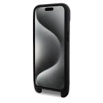 Carcasa Lacoste Iconic Petit Pique Crossbody compatibila cu iPhone 15 / 14 / 13, Negru 5 - lerato.ro