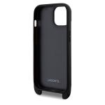 Carcasa Lacoste Iconic Petit Pique Crossbody compatibila cu iPhone 15 / 14 / 13, Negru 7 - lerato.ro