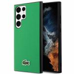 Carcasa Lacoste Iconic Petit Pique compatibila cu Samsung Galaxy S23 Ultra, Verde 4 - lerato.ro