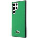 Carcasa Lacoste Iconic Petit Pique compatibila cu Samsung Galaxy S23 Ultra, Verde 3 - lerato.ro