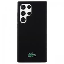 Carcasa Lacoste Silicone Croc Logo compatibila cu Samsung Galaxy S23 Ultra, Negru
