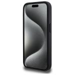 Carcasa Lacoste Grip Stand Mono compatibila cu iPhone 15 Pro Max, Negru 6 - lerato.ro