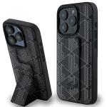 Carcasa Lacoste Grip Stand Mono compatibila cu iPhone 16 Pro, Negru 4 - lerato.ro