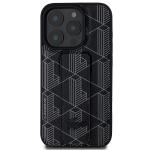 Carcasa Lacoste Grip Stand Mono compatibila cu iPhone 16 Pro, Negru 2 - lerato.ro