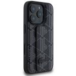 Carcasa Lacoste Grip Stand Mono compatibila cu iPhone 16 Pro, Negru 5 - lerato.ro