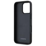 Carcasa Lacoste Grip Stand Mono compatibila cu iPhone 16 Pro Max, Negru 8 - lerato.ro