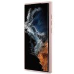 Carcasa Lacoste Silicone Croc Logo compatibila cu Samsung Galaxy S23 Ultra, Roz 6 - lerato.ro