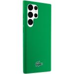 Carcasa Lacoste Silicone Croc Logo compatibila cu Samsung Galaxy S23 Ultra, Verde 5 - lerato.ro