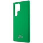 Carcasa Lacoste Silicone Croc Logo compatibila cu Samsung Galaxy S23 Ultra, Verde 7 - lerato.ro
