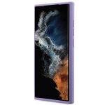 Carcasa Lacoste Silicone Croc Logo compatibila cu Samsung Galaxy S23 Ultra, Mov 6 - lerato.ro