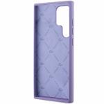 Carcasa Lacoste Silicone Croc Logo compatibila cu Samsung Galaxy S23 Ultra, Mov 8 - lerato.ro