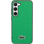 Carcasa Lacoste Iconic Petit Pique compatibila cu Samsung Galaxy S23 Plus, Verde 2 - lerato.ro