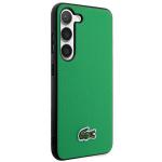 Carcasa Lacoste Iconic Petit Pique compatibila cu Samsung Galaxy S23 Plus, Verde 5 - lerato.ro