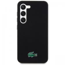 Carcasa Lacoste Silicone Croc Logo compatibila cu Samsung Galaxy S23 Plus, Negru