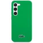 Carcasa Lacoste Silicone Croc Logo compatibila cu Samsung Galaxy S23 Plus, Verde 2 - lerato.ro