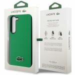 Carcasa Lacoste Iconic Petit Pique compatibila cu Samsung Galaxy S23, Verde 9 - lerato.ro