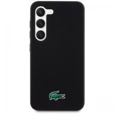 Carcasa Lacoste Silicone Croc Logo compatibila cu Samsung Galaxy S23, Negru