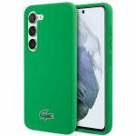 Carcasa Lacoste Silicone Croc Logo compatibila cu Samsung Galaxy S23, Verde 4 - lerato.ro