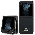 Carcasa Lacoste Iconic Petit Pique compatibila cu Samsung Galaxy Z Flip 5, Negru 3 - lerato.ro
