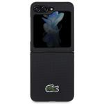 Carcasa Lacoste Iconic Petit Pique compatibila cu Samsung Galaxy Z Flip 5, Negru 2 - lerato.ro