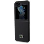 Carcasa Lacoste Iconic Petit Pique compatibila cu Samsung Galaxy Z Flip 5, Negru 7 - lerato.ro