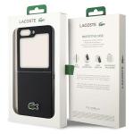 Carcasa Lacoste Iconic Petit Pique compatibila cu Samsung Galaxy Z Flip 5, Negru 9 - lerato.ro