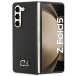 Carcasa Lacoste Iconic Petit Pique compatibila cu Samsung Galaxy Z Fold 5, Negru 3 - lerato.ro