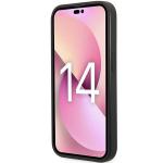 Carcasa Lacoste Iconic Petit Pique cu MagSafe compatibila cu iPhone 14 Pro, Negru 6 - lerato.ro