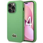 Carcasa Lacoste Iconic Petit Pique cu MagSafe compatibila cu iPhone 14 Pro, Verde 4 - lerato.ro