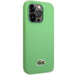 Carcasa Lacoste Iconic Petit Pique cu MagSafe compatibila cu iPhone 14 Pro, Verde 3 - lerato.ro