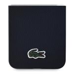 Carcasa Lacoste Iconic Petit Pique compatibila cu Samsung Galaxy Z Flip 6, Negru 6 - lerato.ro