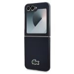 Carcasa Lacoste Iconic Petit Pique compatibila cu Samsung Galaxy Z Flip 6, Negru 7 - lerato.ro