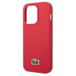 Carcasa Lacoste Iconic Petit Pique cu MagSafe compatibila cu iPhone 14 Pro, Rosu 7 - lerato.ro