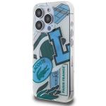 Carcasa Lacoste Double Layer Patch cu MagSafe compatibila cu iPhone 15 Pro, Albastru 3 - lerato.ro