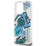 Carcasa Lacoste Double Layer Patch cu MagSafe compatibila cu iPhone 15 Pro, Albastru 7 - lerato.ro