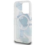 Carcasa Lacoste Double Layer Patch cu MagSafe compatibila cu iPhone 15 Pro, Albastru 8 - lerato.ro