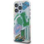 Carcasa Lacoste Double Layer Patch cu MagSafe compatibila cu iPhone 15 Pro, Verde 3 - lerato.ro
