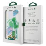 Carcasa Lacoste Double Layer Patch cu MagSafe compatibila cu iPhone 15 Pro, Verde 9 - lerato.ro